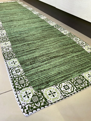 Tappeto in tessuto cotone 100%