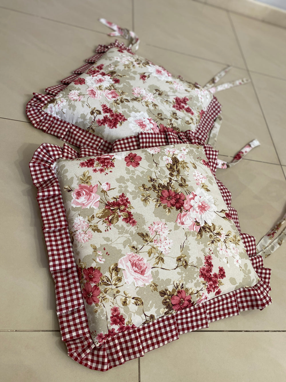 Set 6 cuscini fantasia RUBRA