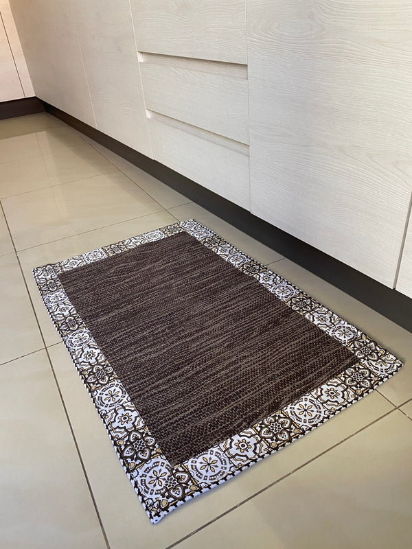 Tappeto in tessuto cotone 100%