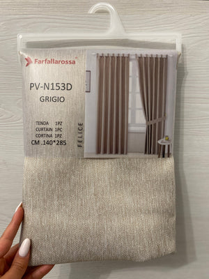 Tenda semi-oscurante effetto lino FELICE