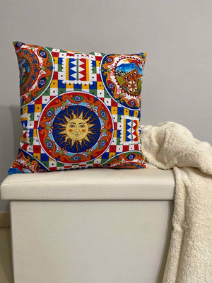 Cuscino arredo fantasia TRINACRIA