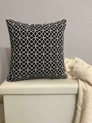 Cuscino arredo fantasia gobelin b&w 40x40cm