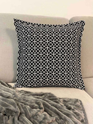 Cuscino arredo fantasia gobelin b&w 50x50cm