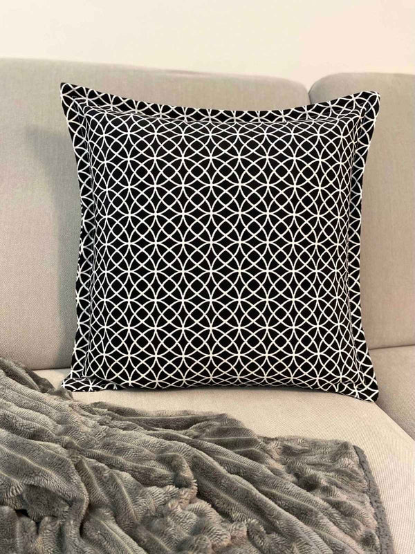 Cuscino arredo fantasia gobelin b&w 50x50cm