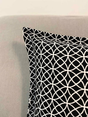 Cuscino arredo fantasia gobelin b&w 50x50cm