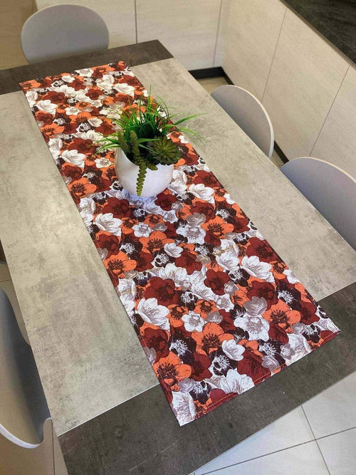 Centro tavola fantasia FIRENZE -  bordeaux