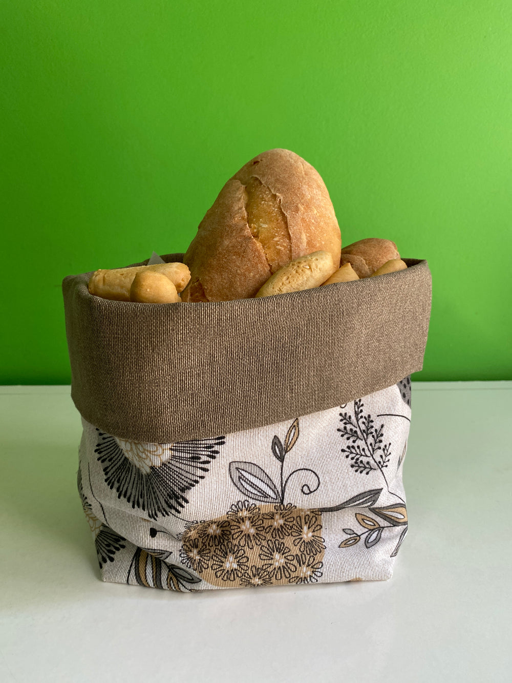 Portapane/Portacialde fantasia FIORI NORDICI