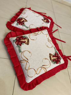 Set 6 cuscini sedia CHRISTMAS#2 in gobelin