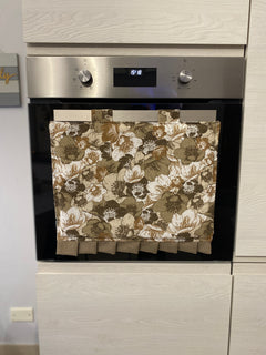 Copriforno fantasia FIRENZE - tortora