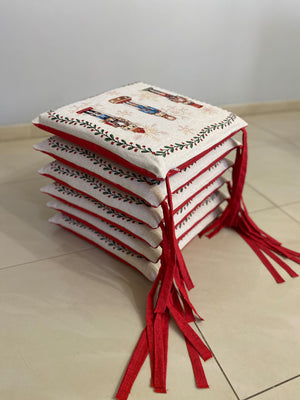 Set 6 cuscini sedia SOLDATINO#2 in gobelin