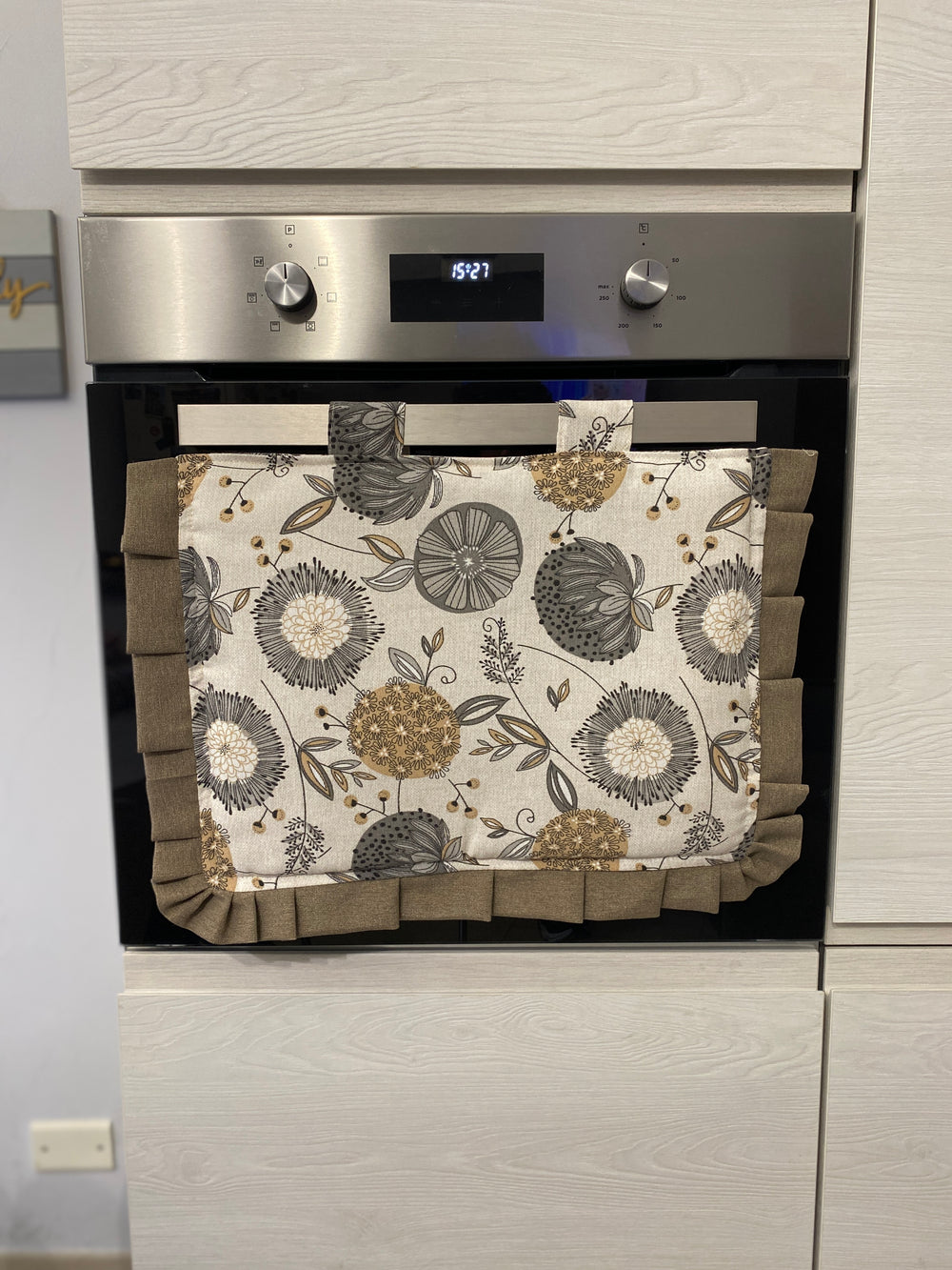 Copriforno fantasia FIORI NORDICI
