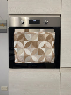 Copriforno fantasia CERCHI RETRÓ