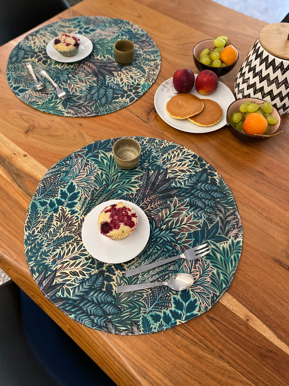 Set 2 tovaglietta colazione fantasia JUNGLE VIBES