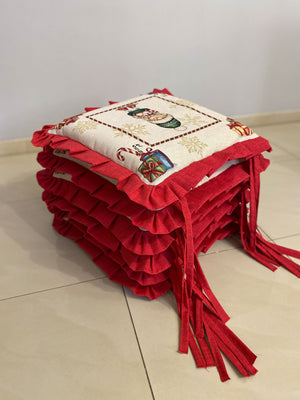 Set 6 cuscini sedia GIFT in gobelin