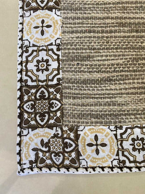 Tappeto in tessuto cotone 100%