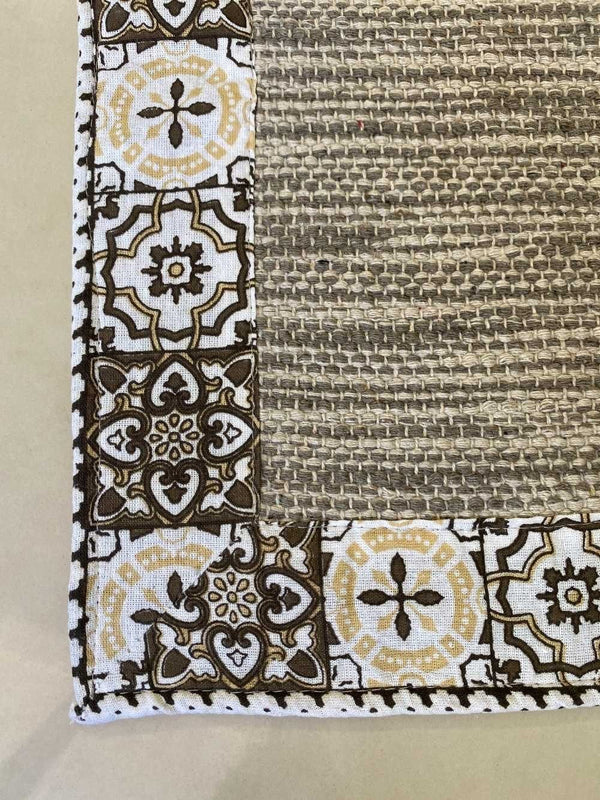 Tappeto in tessuto cotone 100%