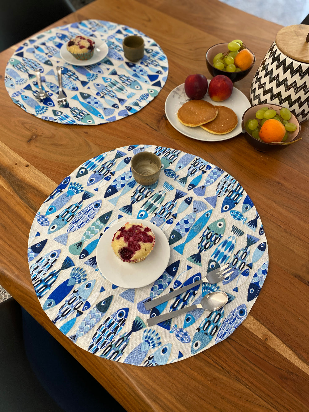 Set 2 tovaglietta colazione fantasia LISBONA