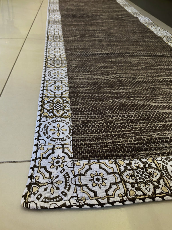 Tappeto in tessuto cotone 100%