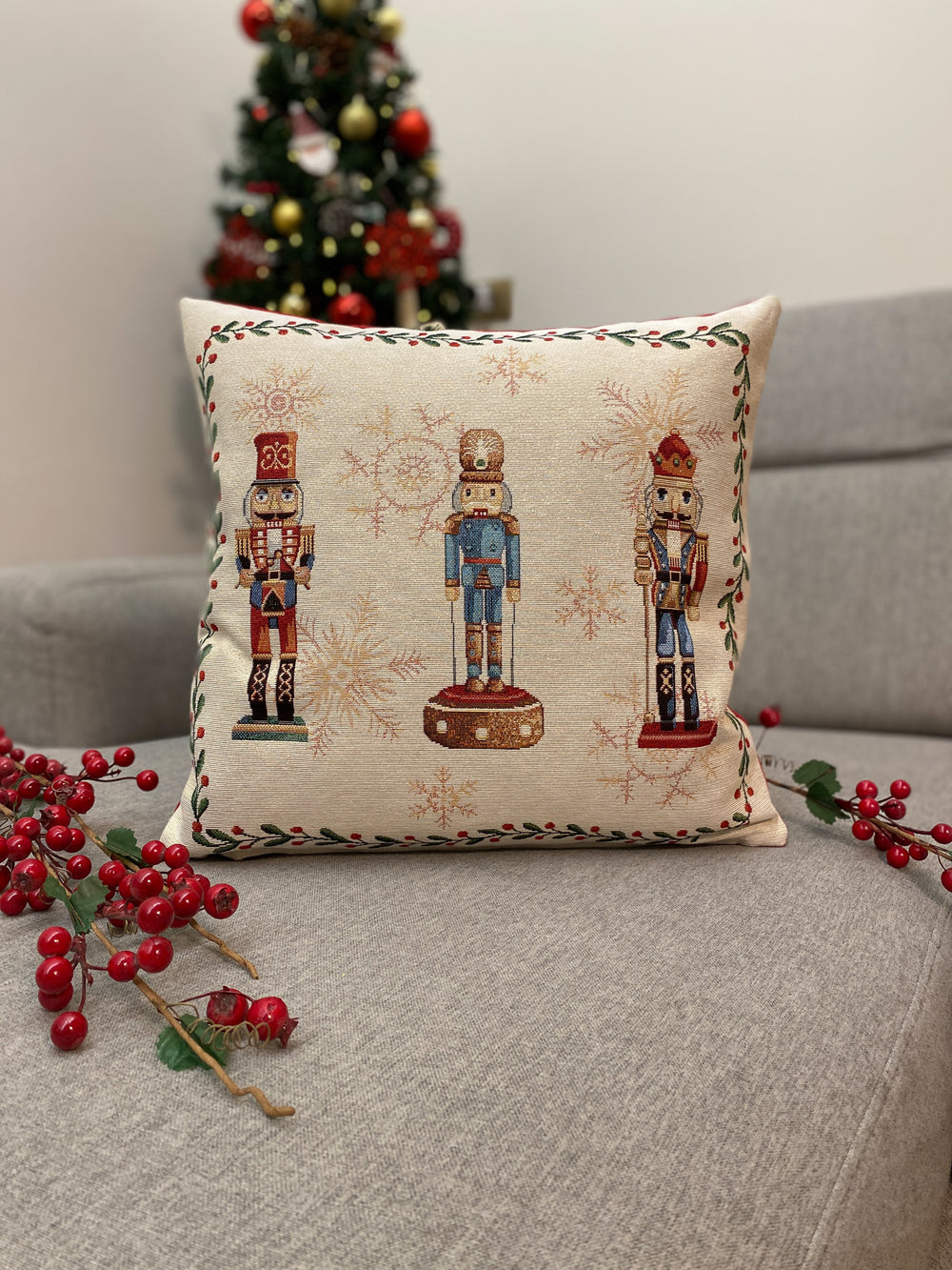 Cuscino arredo SOLDATINO#2 in gobelin