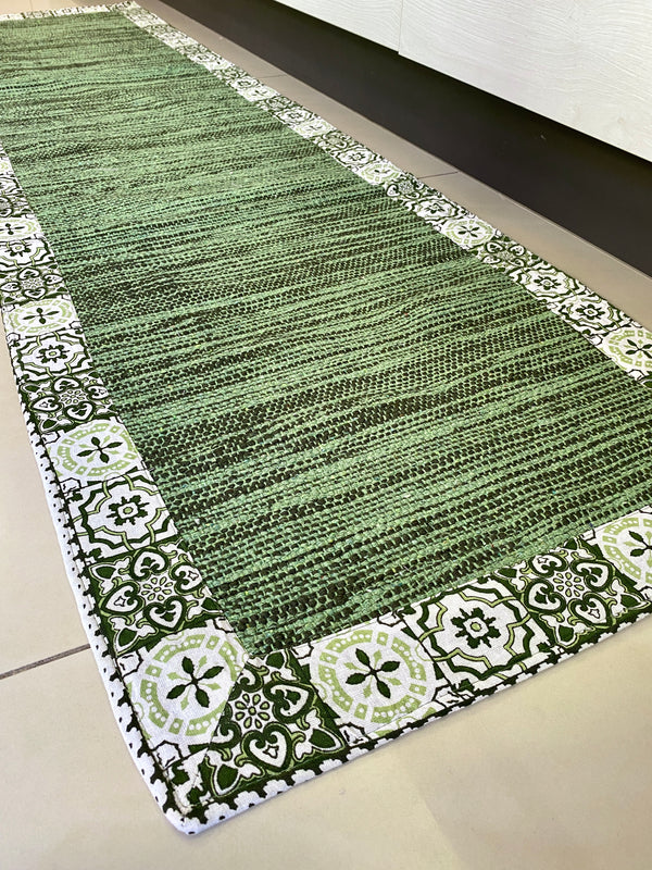 Tappeto in tessuto cotone 100%
