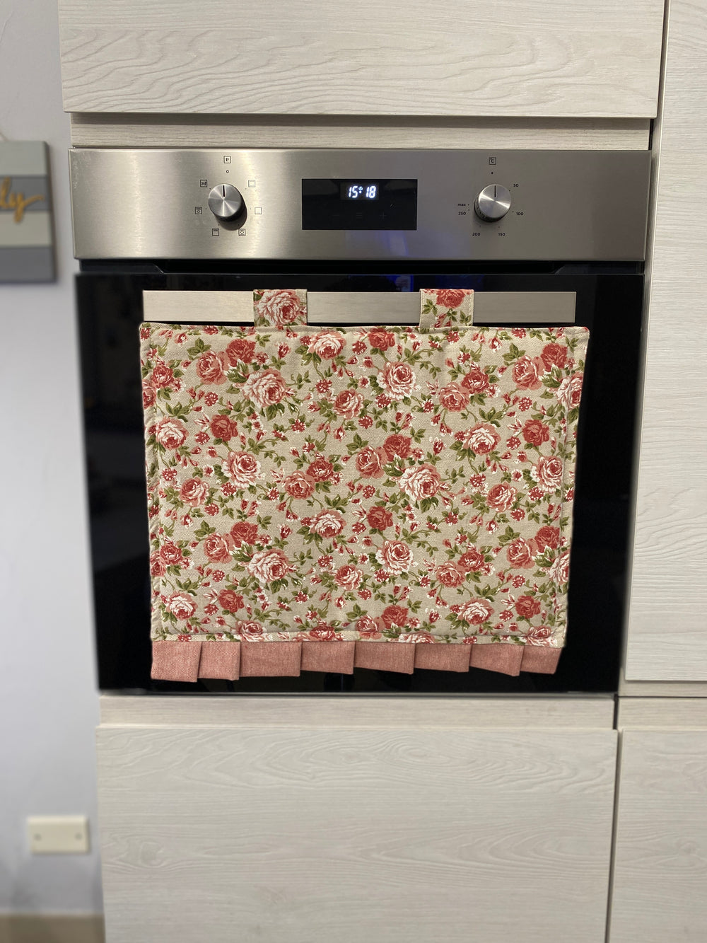 Copriforno fantasia ROSE COUNTRY