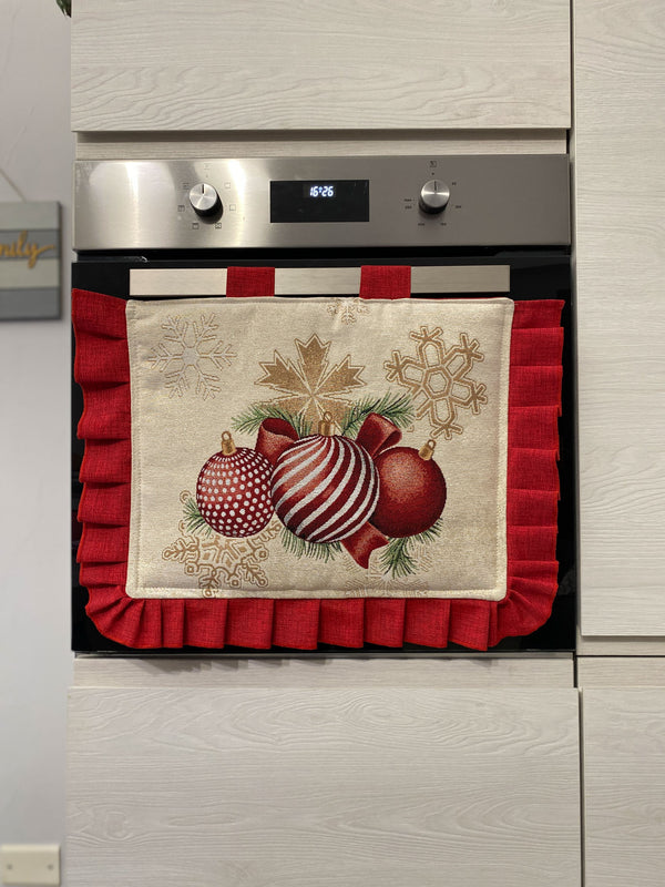 Copriforno natalizio in gobelin fantasia CHRISTMAS#3