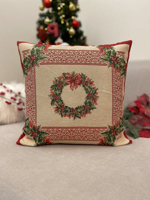 Cuscino arredo GHIRLANDA in gobelin