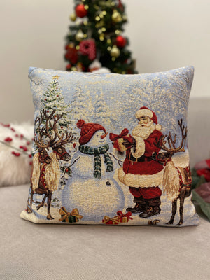 Cuscino arredo PAESAGGIO in gobelin