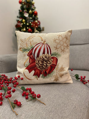 Cuscino arredo CHRISTMAS in gobelin