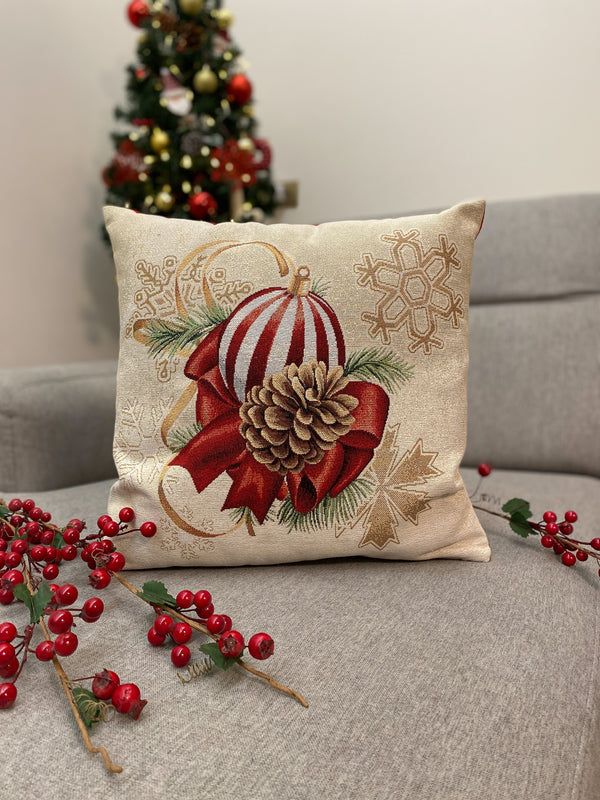 Cuscino arredo CHRISTMAS in gobelin