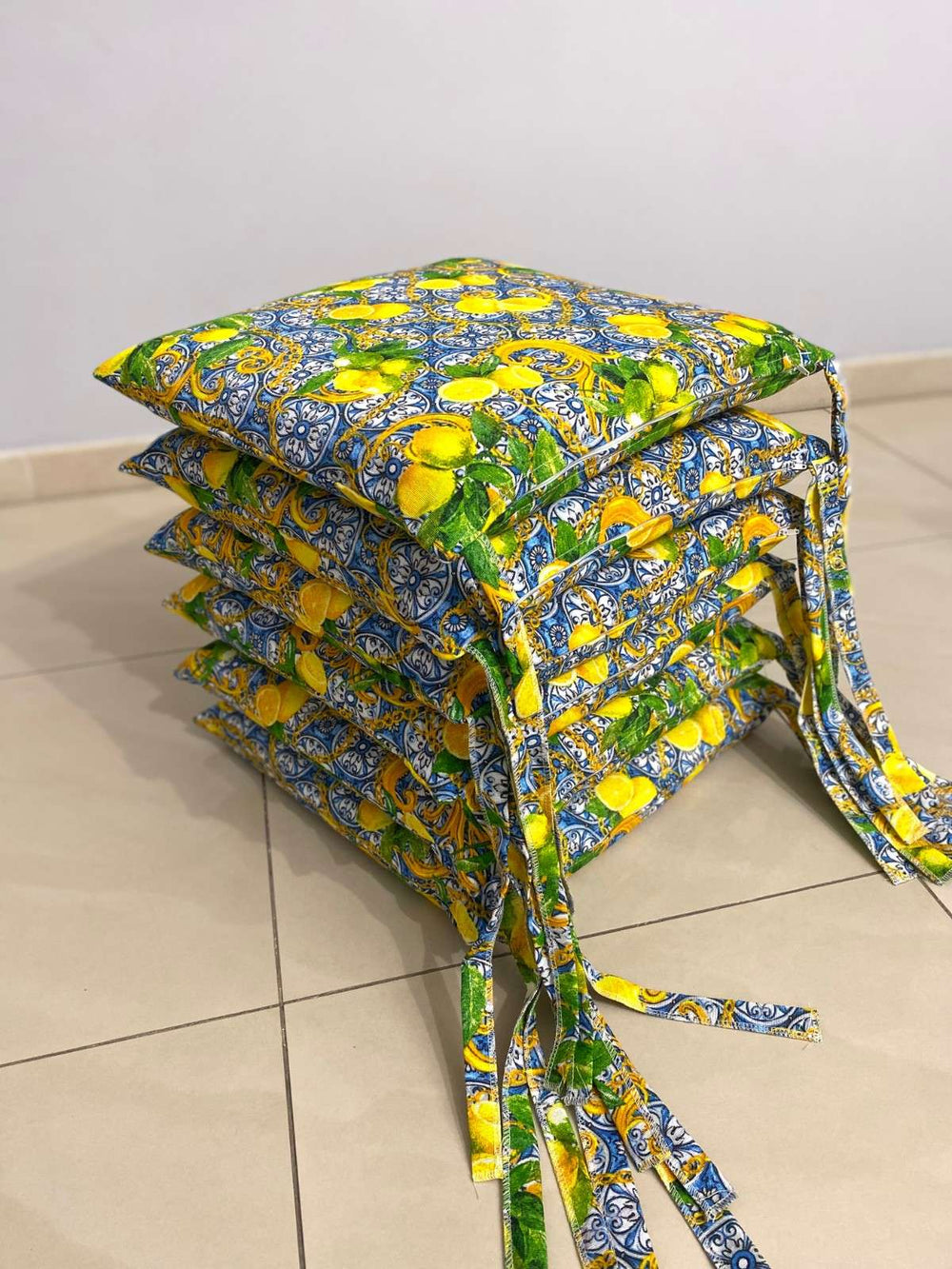 Set 6 cuscini sedia fantasia Capri