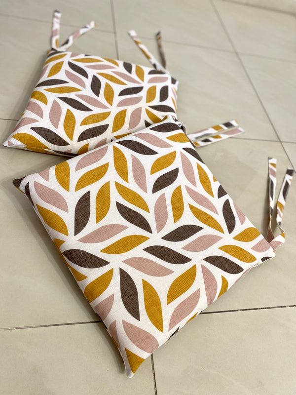 Set 6 cuscini sedia fantasia FOLIAGE