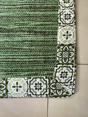 Tappeto in tessuto cotone 100%