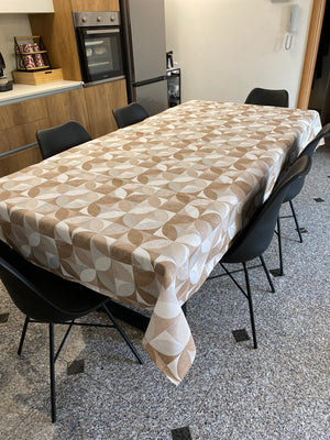 Coordinato CERCHI RETRÓ -  Tortora