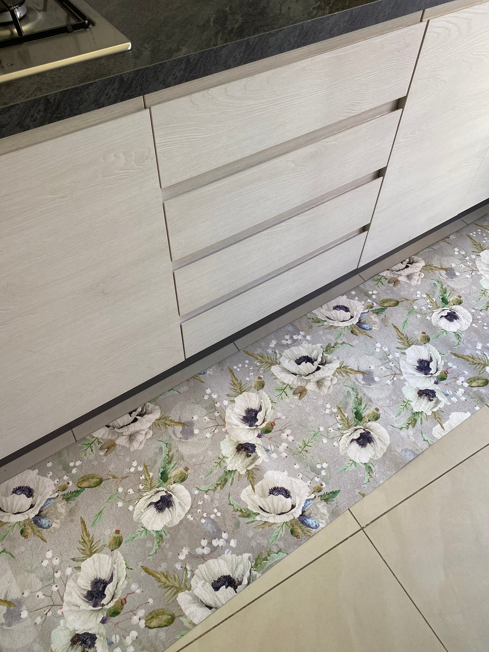 Passatoia cucina fantasia ANEMONI