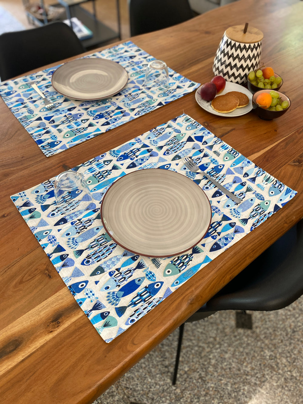 Set 2 tovaglietta colazione fantasia LISBONA