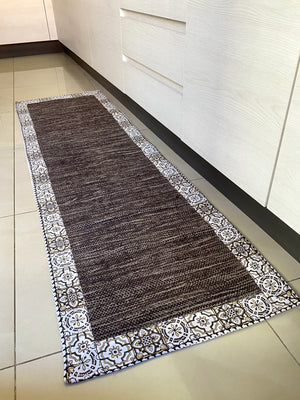 Tappeto in tessuto cotone 100%