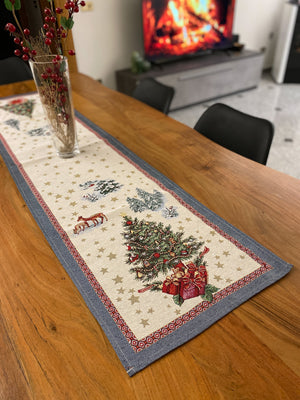 Centro tavola in gobelin fantasia LAPPONIA