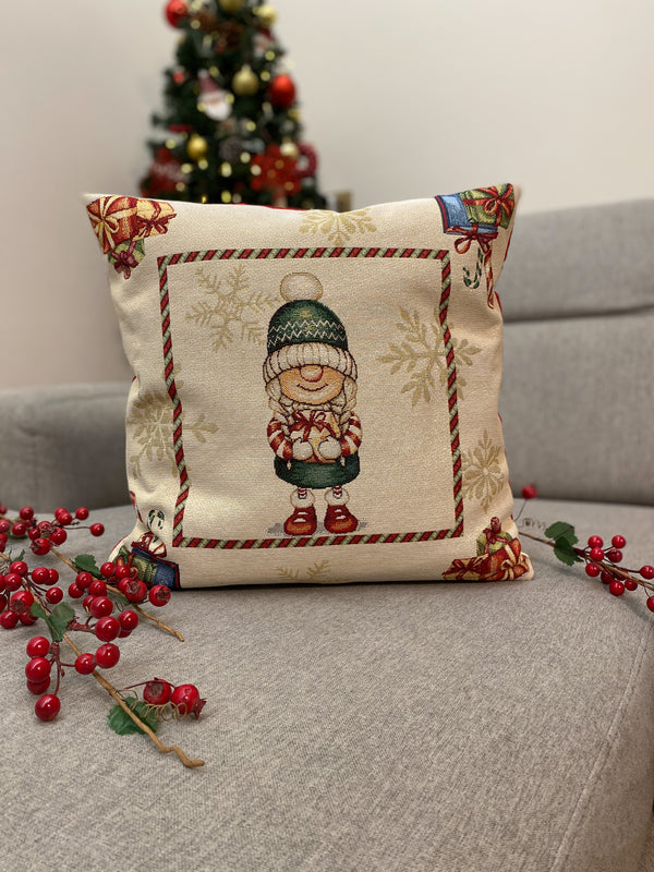 Cuscino arredo GIFT in gobelin