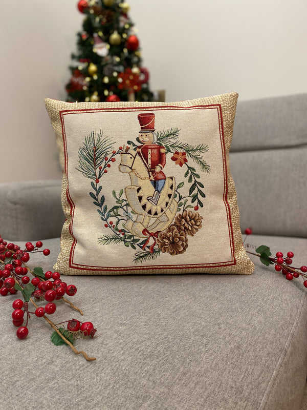 Cuscino arredo SOLDATINO in gobelin