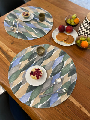 Set 2 tovaglietta colazione fantasia TABLA