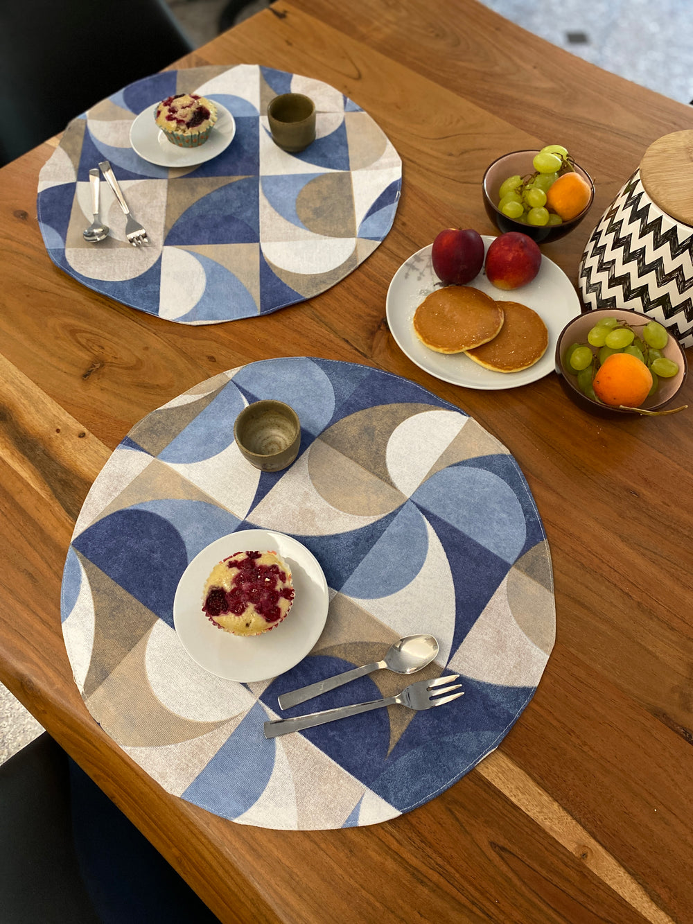 Set 2 tovaglietta colazione fantasia VERTIGO