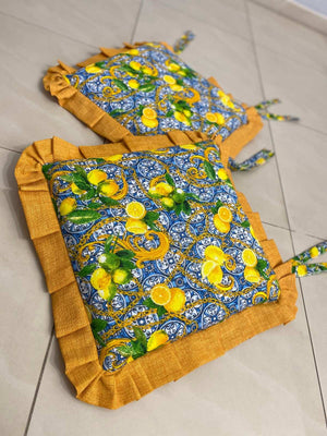Set 6 cuscini sedia fantasia Capri