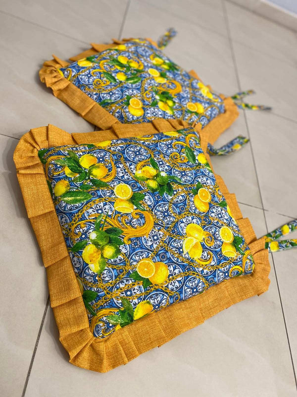 Set 6 cuscini sedia fantasia Capri