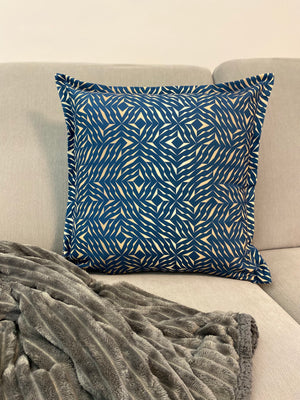 Cuscino arredo fantasia CIPRO blu