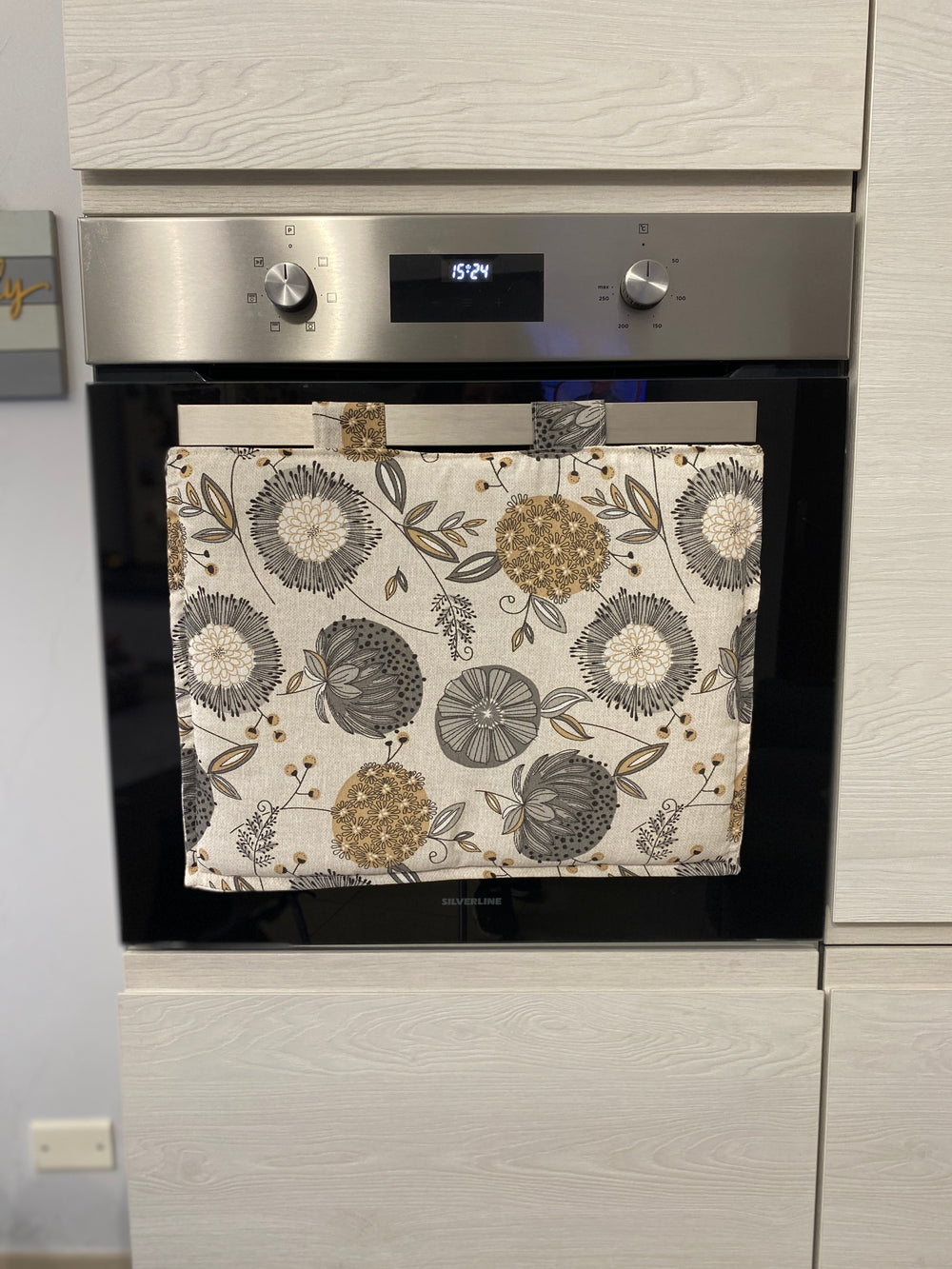 Copriforno fantasia FIORI NORDICI