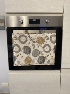 Copriforno fantasia FIORI NORDICI