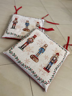 Set 6 cuscini sedia SOLDATINO in gobelin