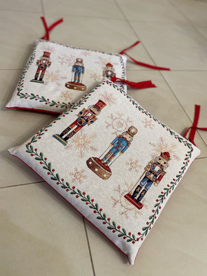 Set 6 cuscini sedia SOLDATINO#2 in gobelin