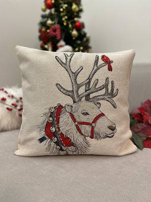 Cuscino arredo RENNA in gobelin